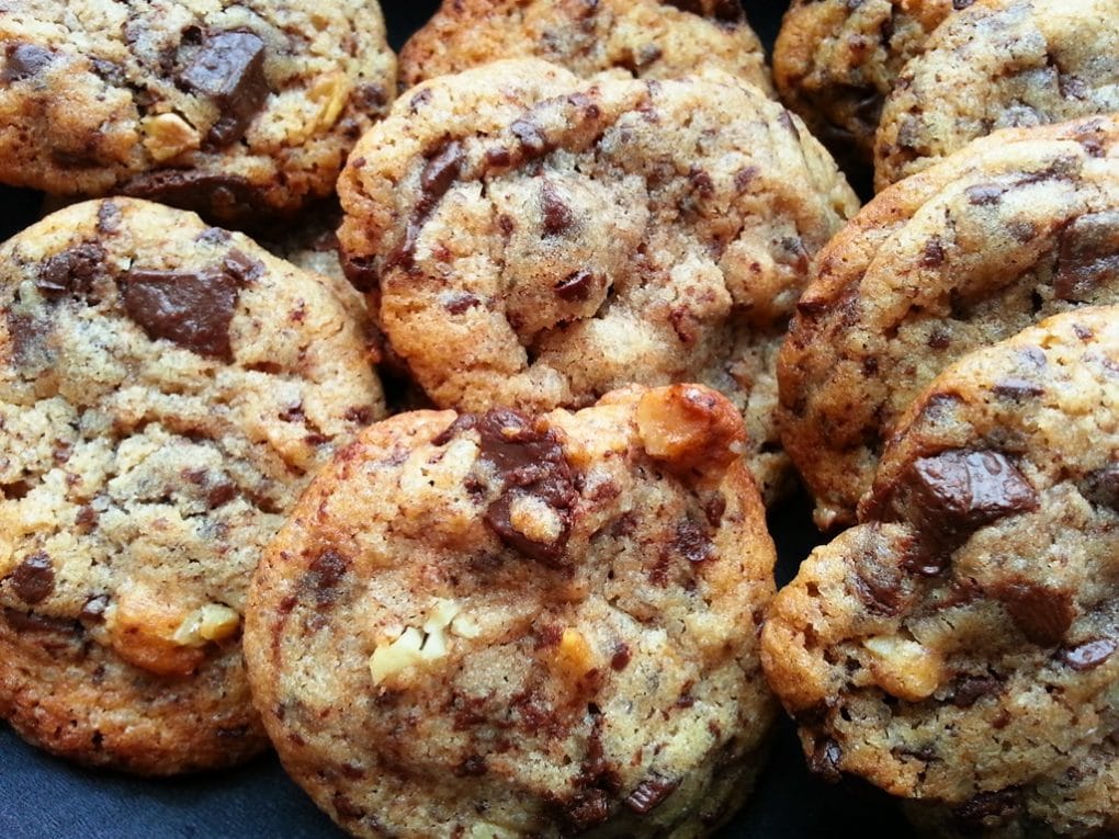 recette cookies maison chocolat noix
