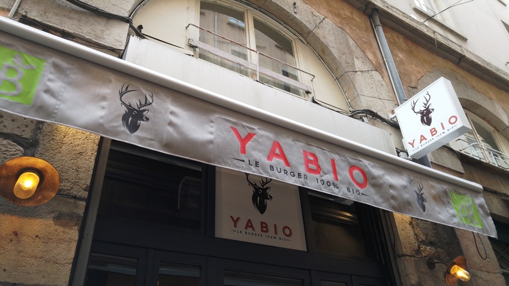 yabio burger bio bellecour rue des marronniers lyon