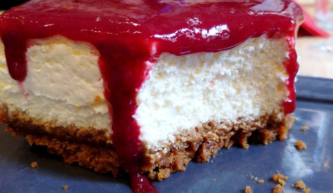 cheesecake fruits rouges butcher brother