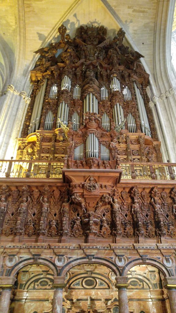 happycurio cathedrale de seville orgue