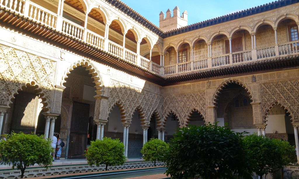 palais royal real alcazar centre historique seville