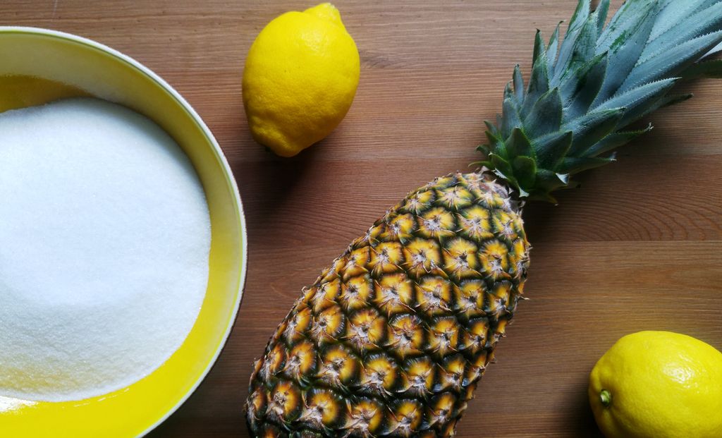happycurio homemade confiture d'ananas avec morceaux