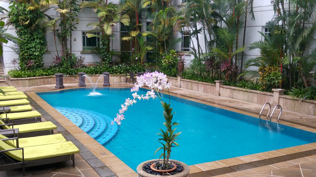 rendez vous hotel singapour piscine