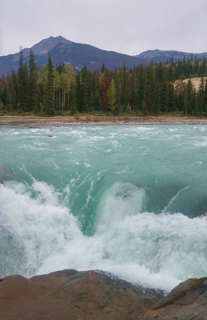 chutes d'eau d'athabasca