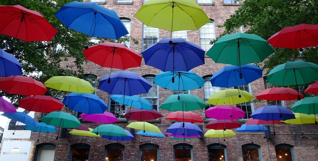 parapluies metro yaletown vancouver
