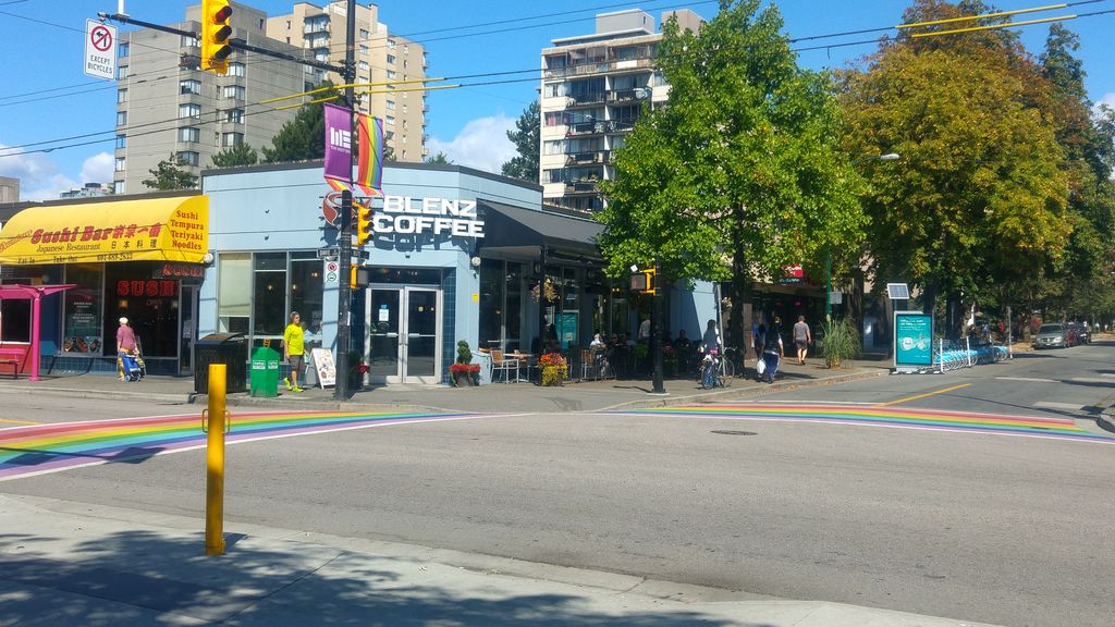 vancouver gay davie bute street