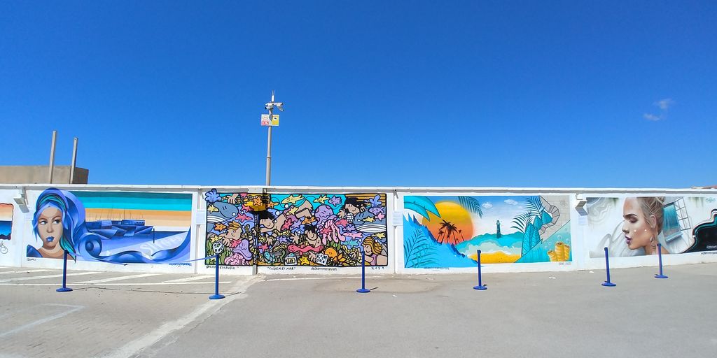 street art marina sitges