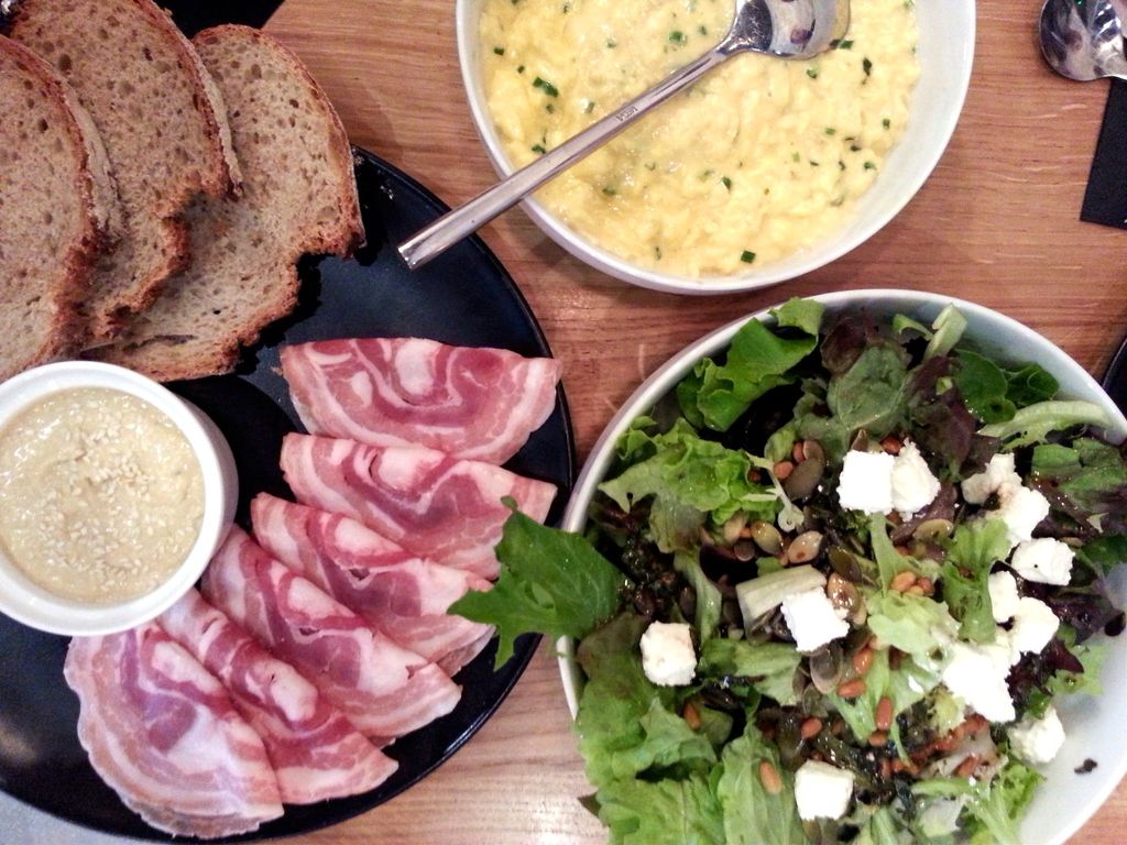 partie salée du brunch de slake