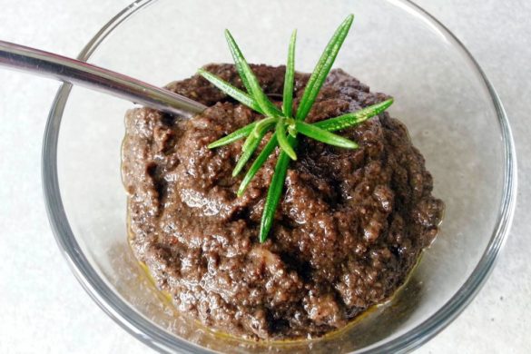 idee apero tapenade noire rapide