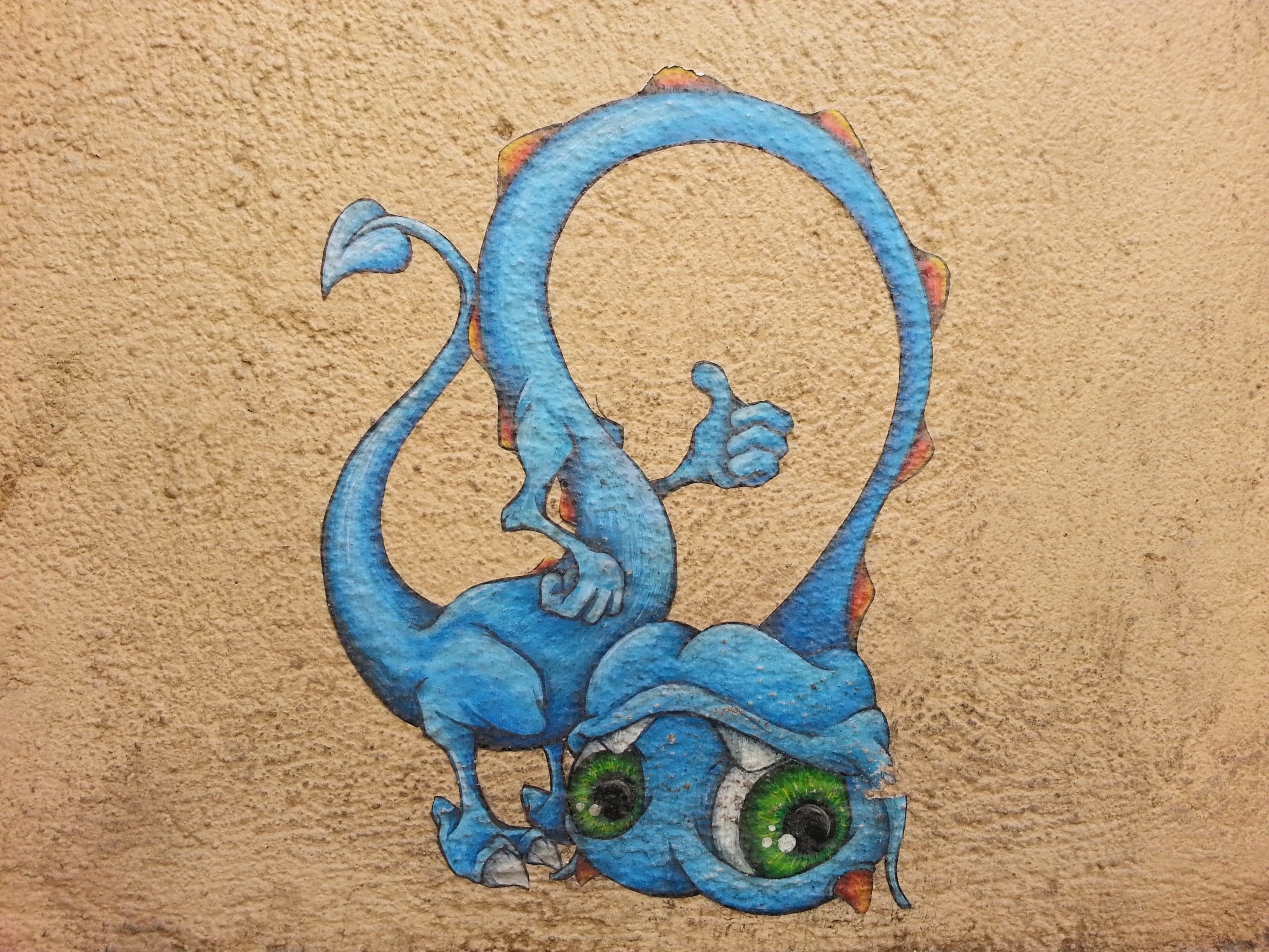 street art cap phi monster place croix paquet