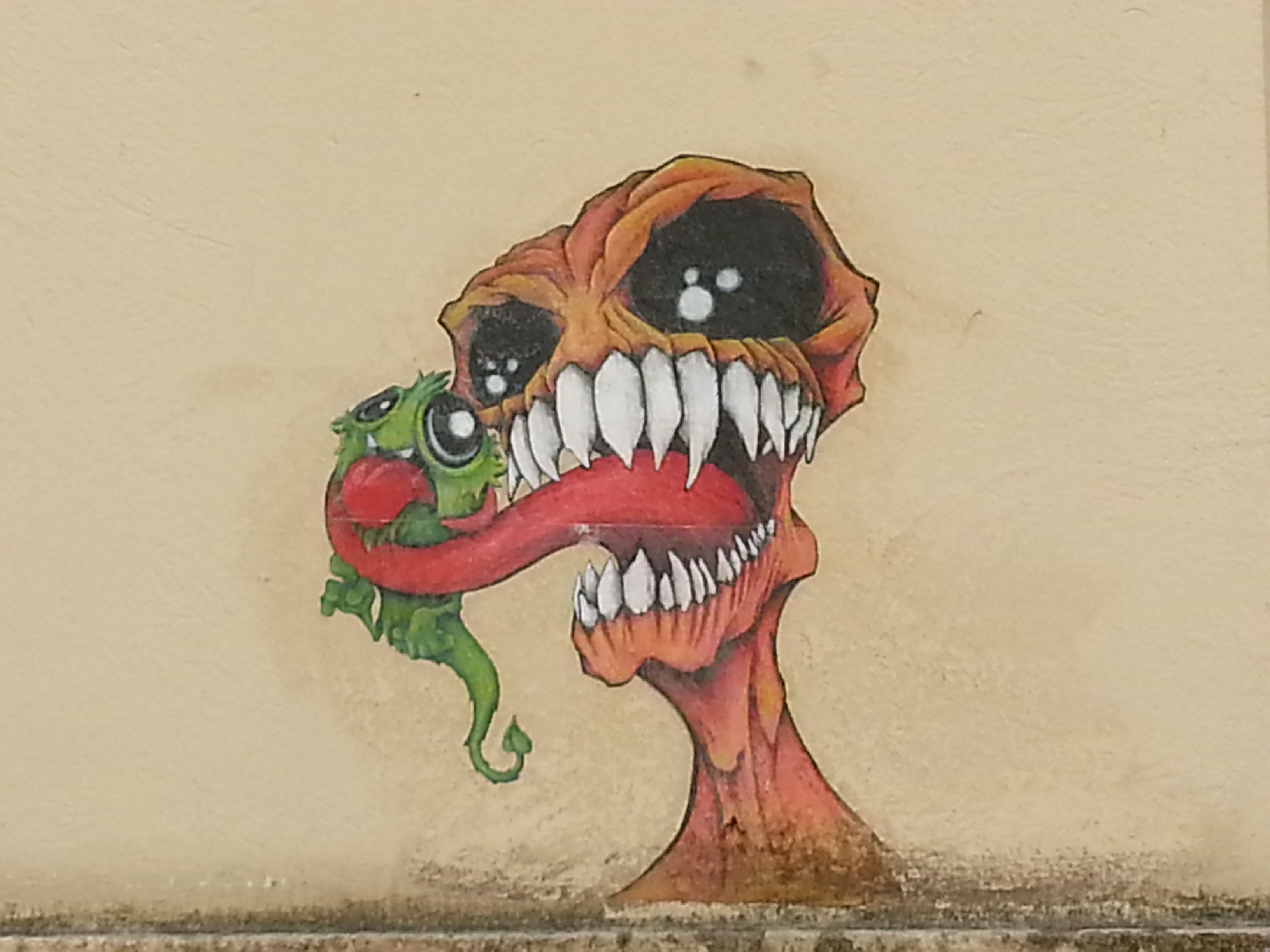 street art pentes croix rousse lyon 29 monsters