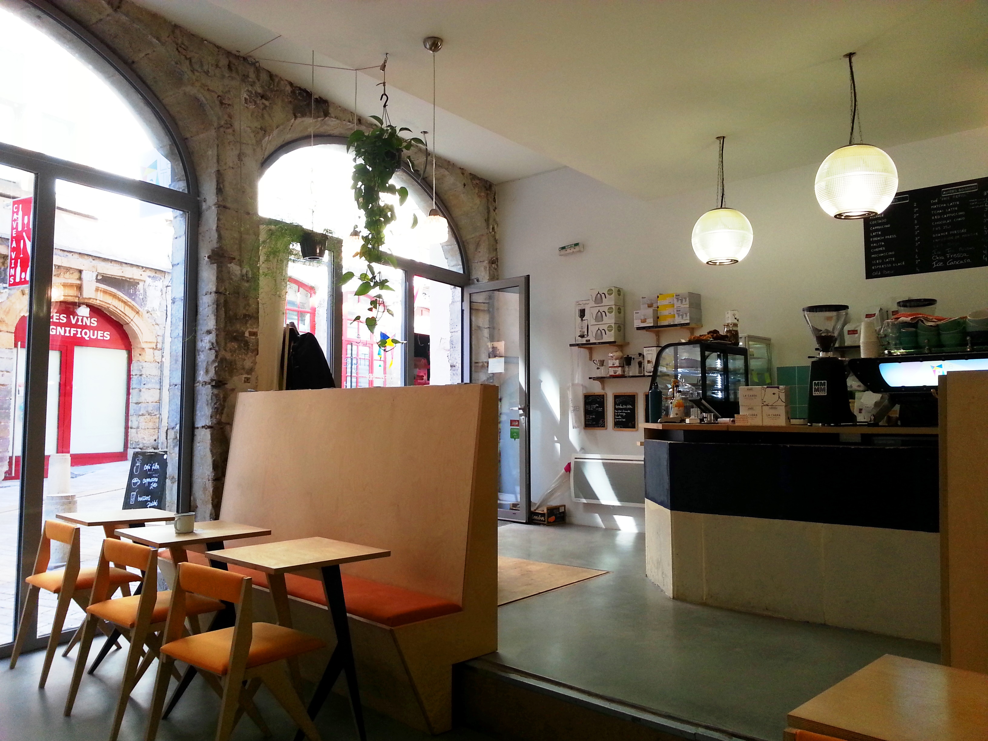 ambiance cosy le tigre café sans gluten lyon