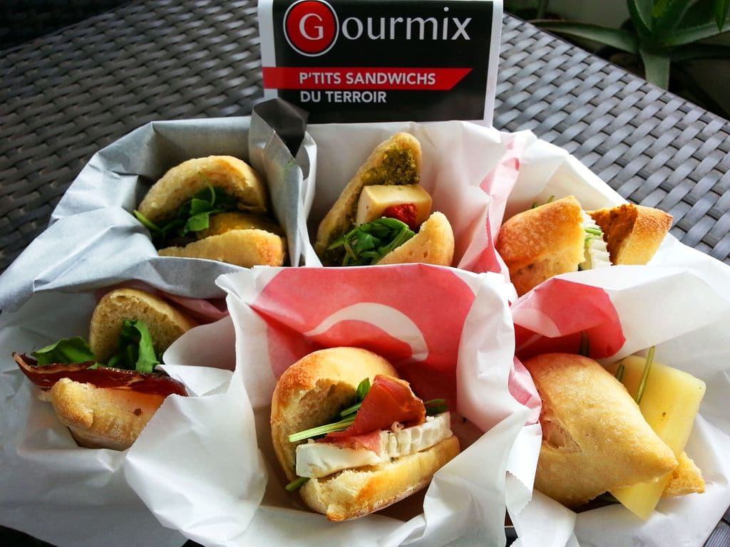 minis sandwiches de gourmix