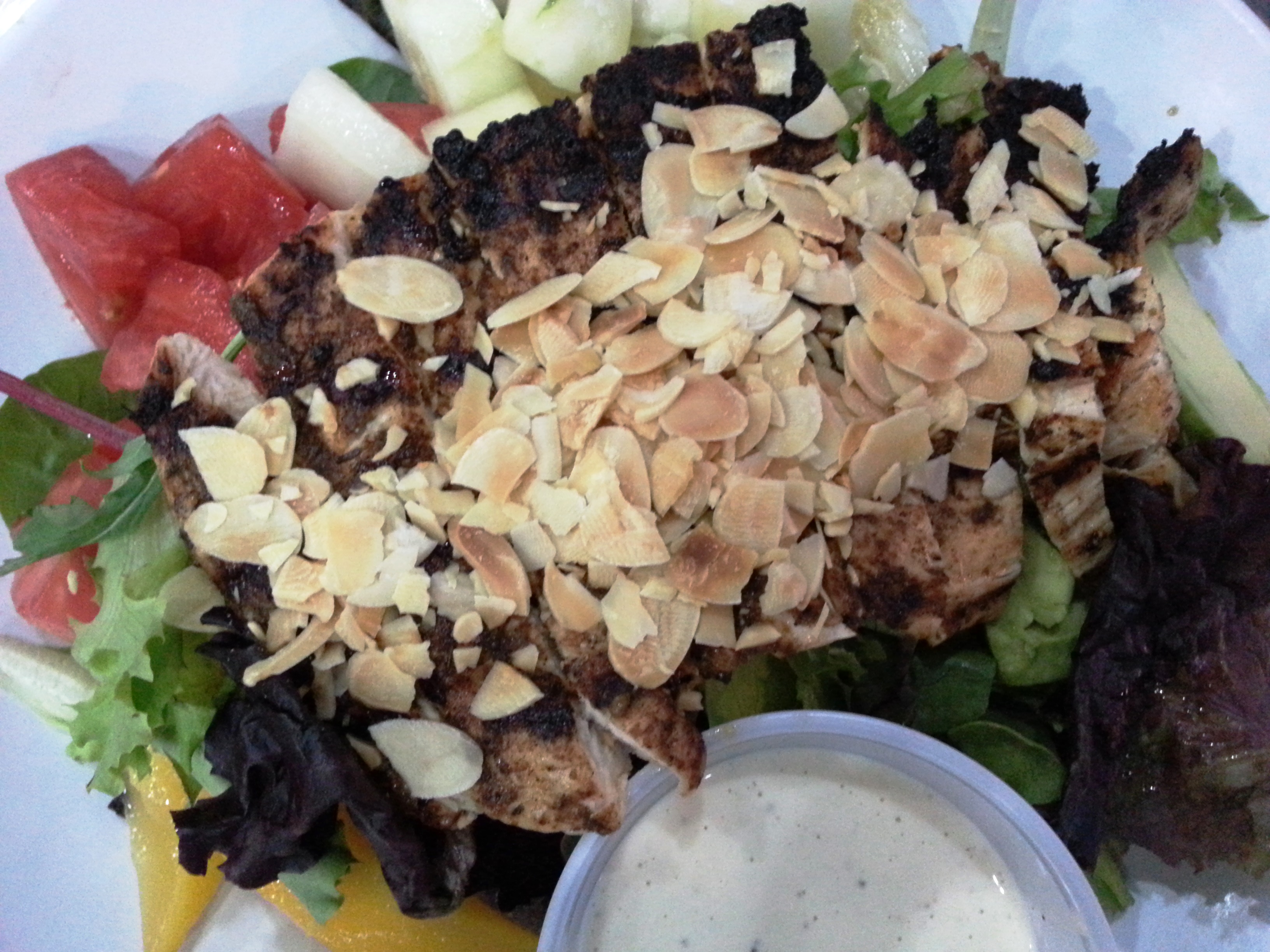jimmyz kitchen miami beach jerk chicken breast jamaican salad