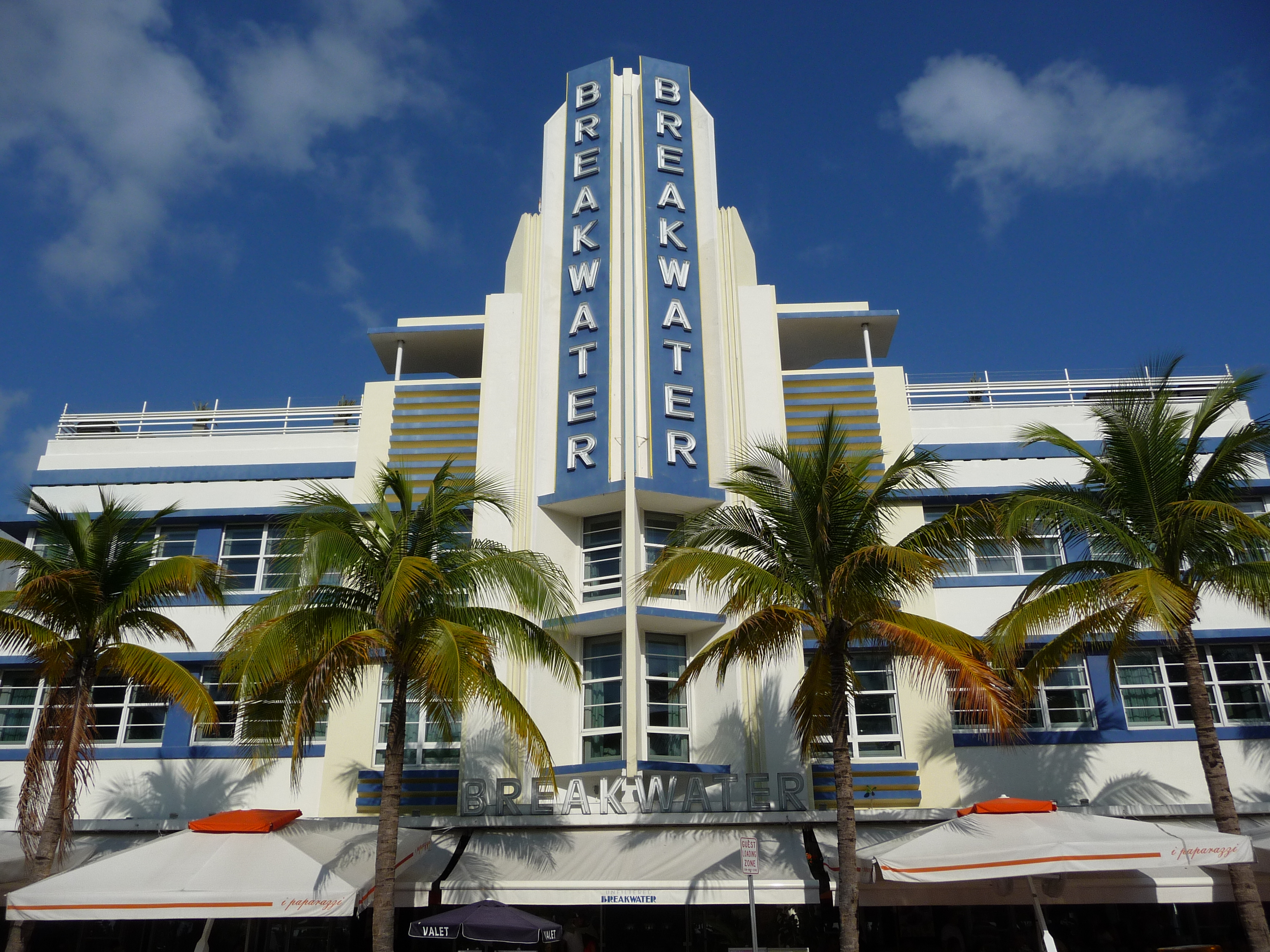 miami beach art deco breakwater