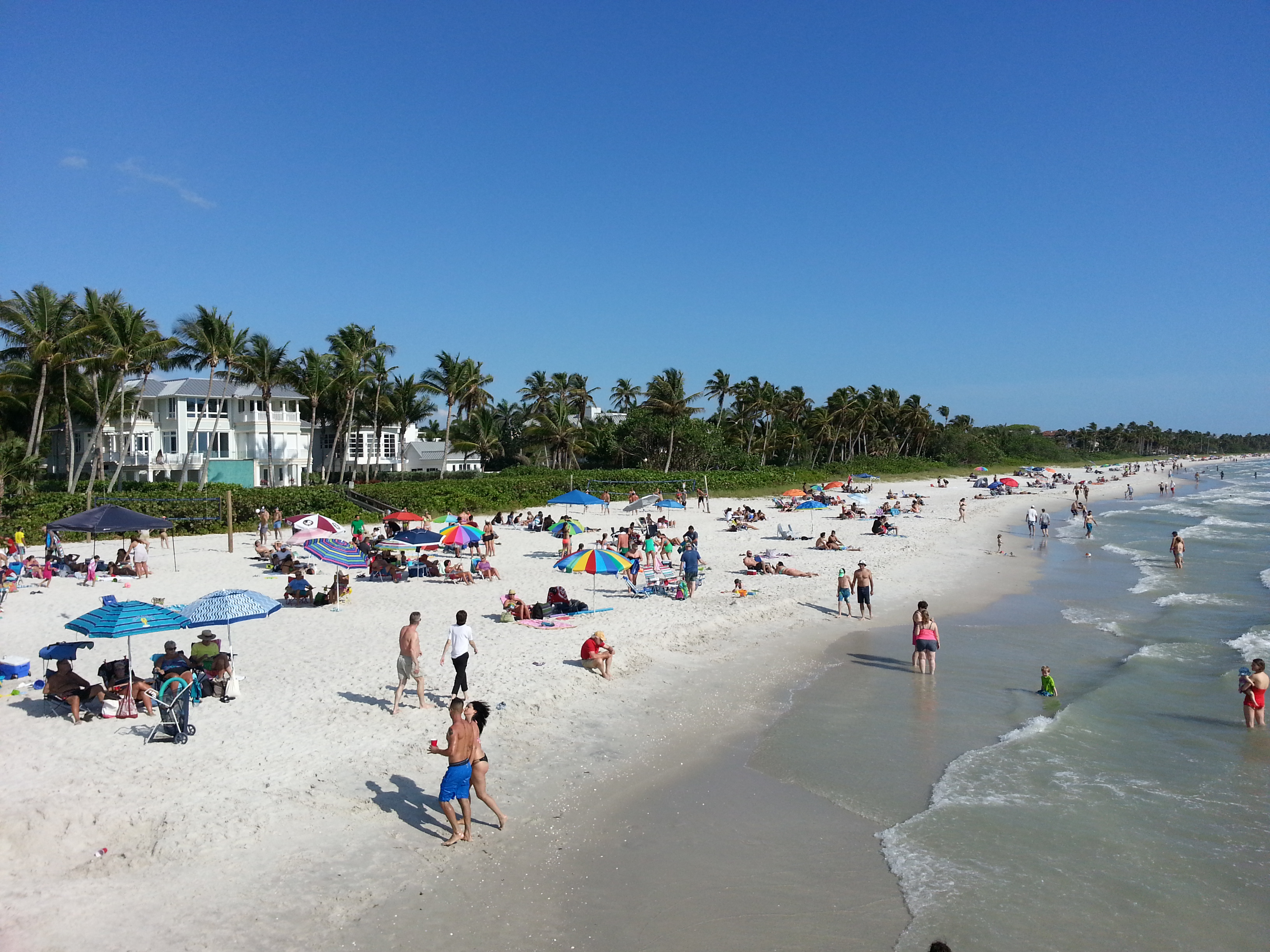 naples beach plage