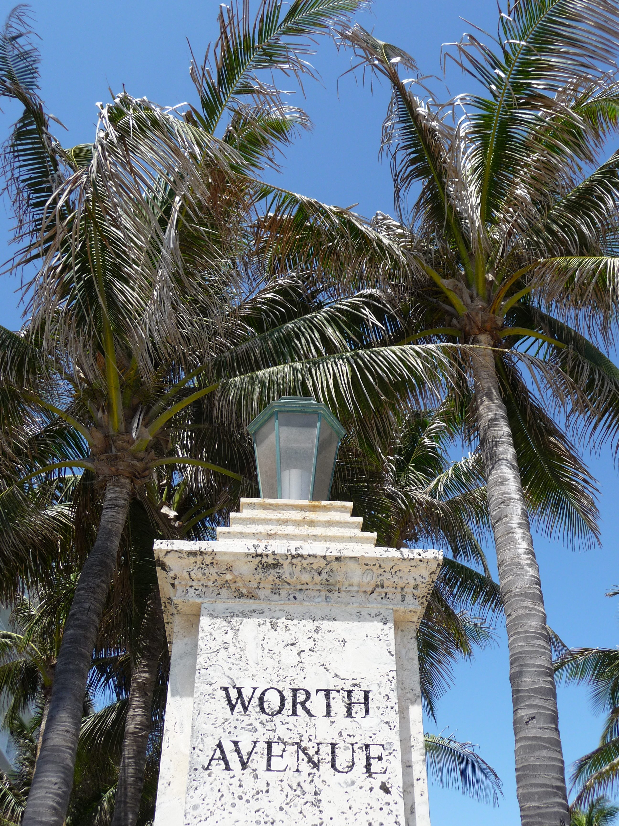 worth avenue palm beach FL