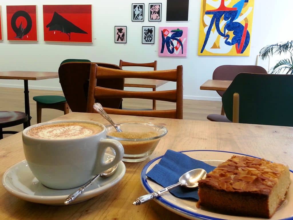 chai tea latte gateau aux amandes slika galerie lyon presqu'ile