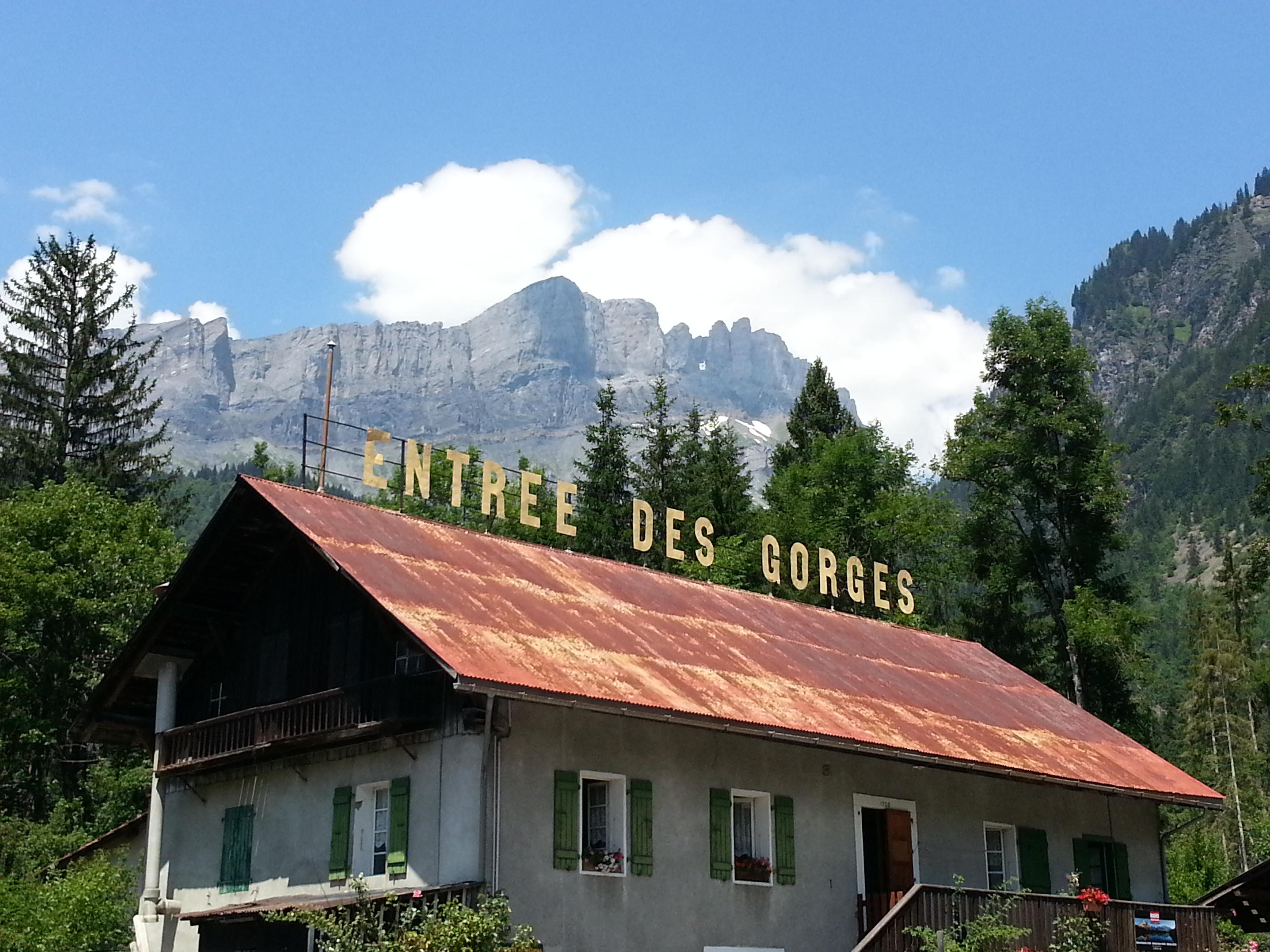 entree gorges de la diosaz haute savoie