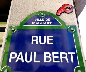 street art paris malakoff perles hama pince homard