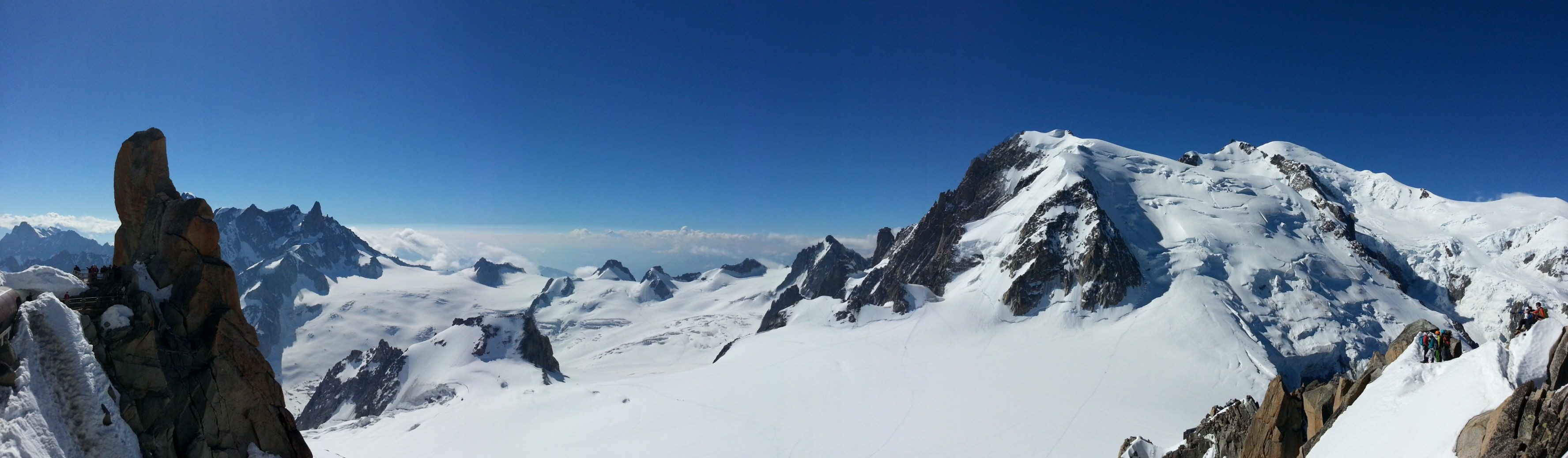 vue panoramique mont blanc pic du midi