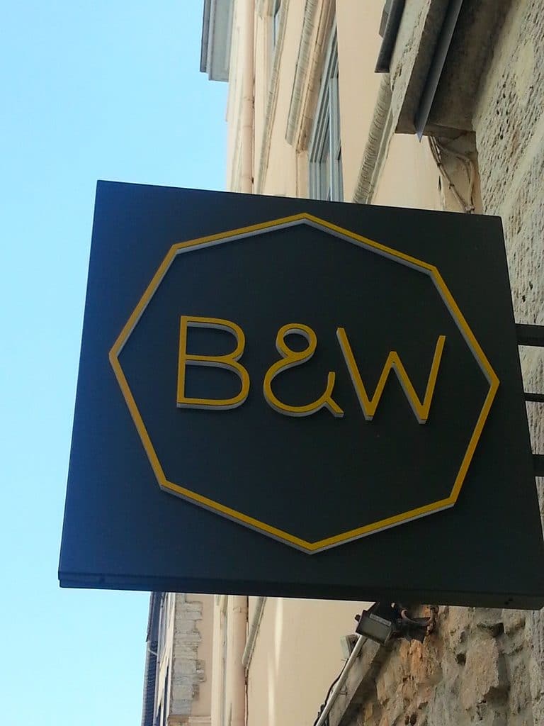 burger & wells enseigne lyon burgers salade hot dog locaux