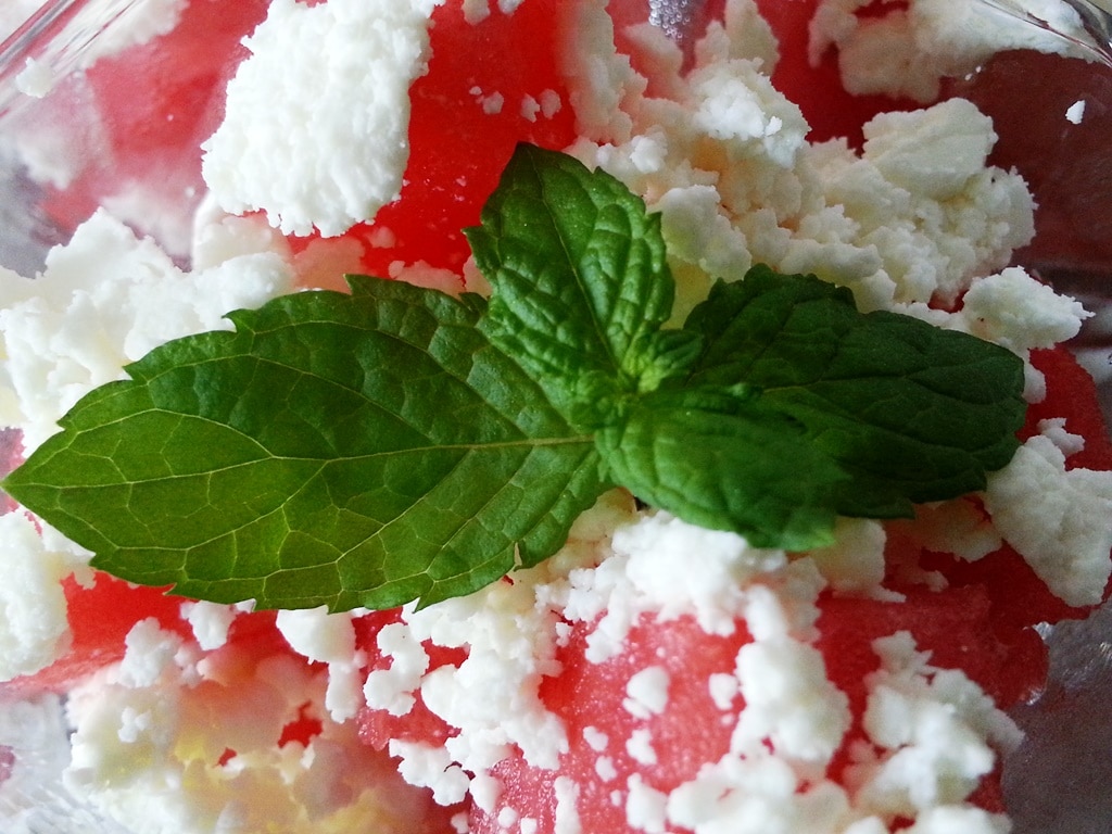 feta grecque menthe pastèque recette été rafraîchissante