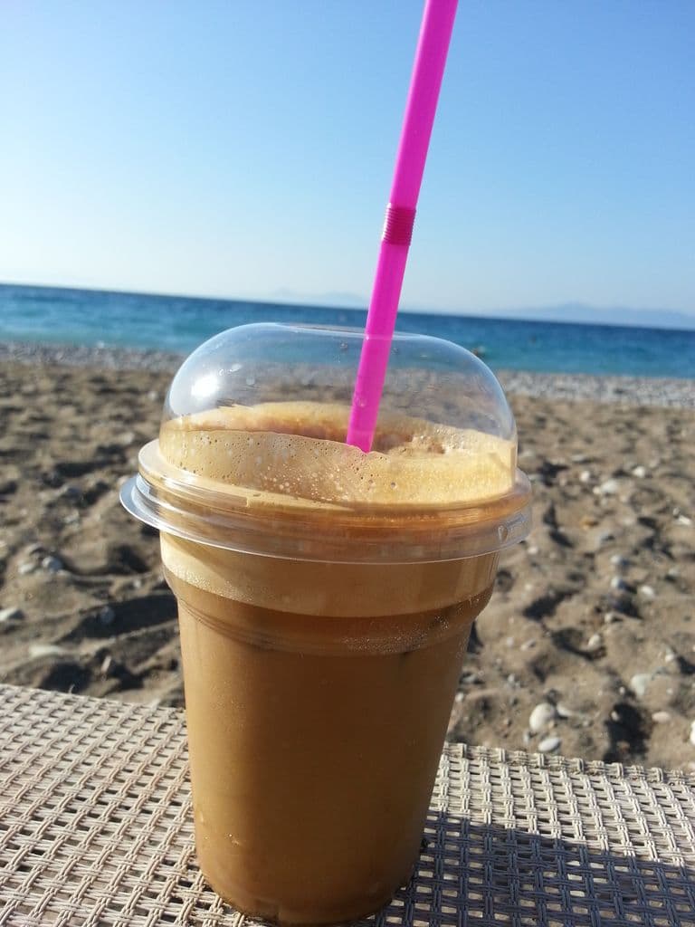 cafe-frappe-beach-greece