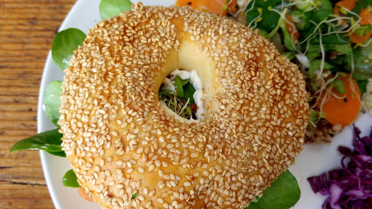 bagel estanco du marche organic food