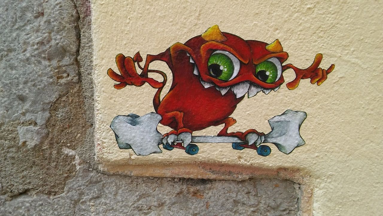 cap phi monstre lyon street art