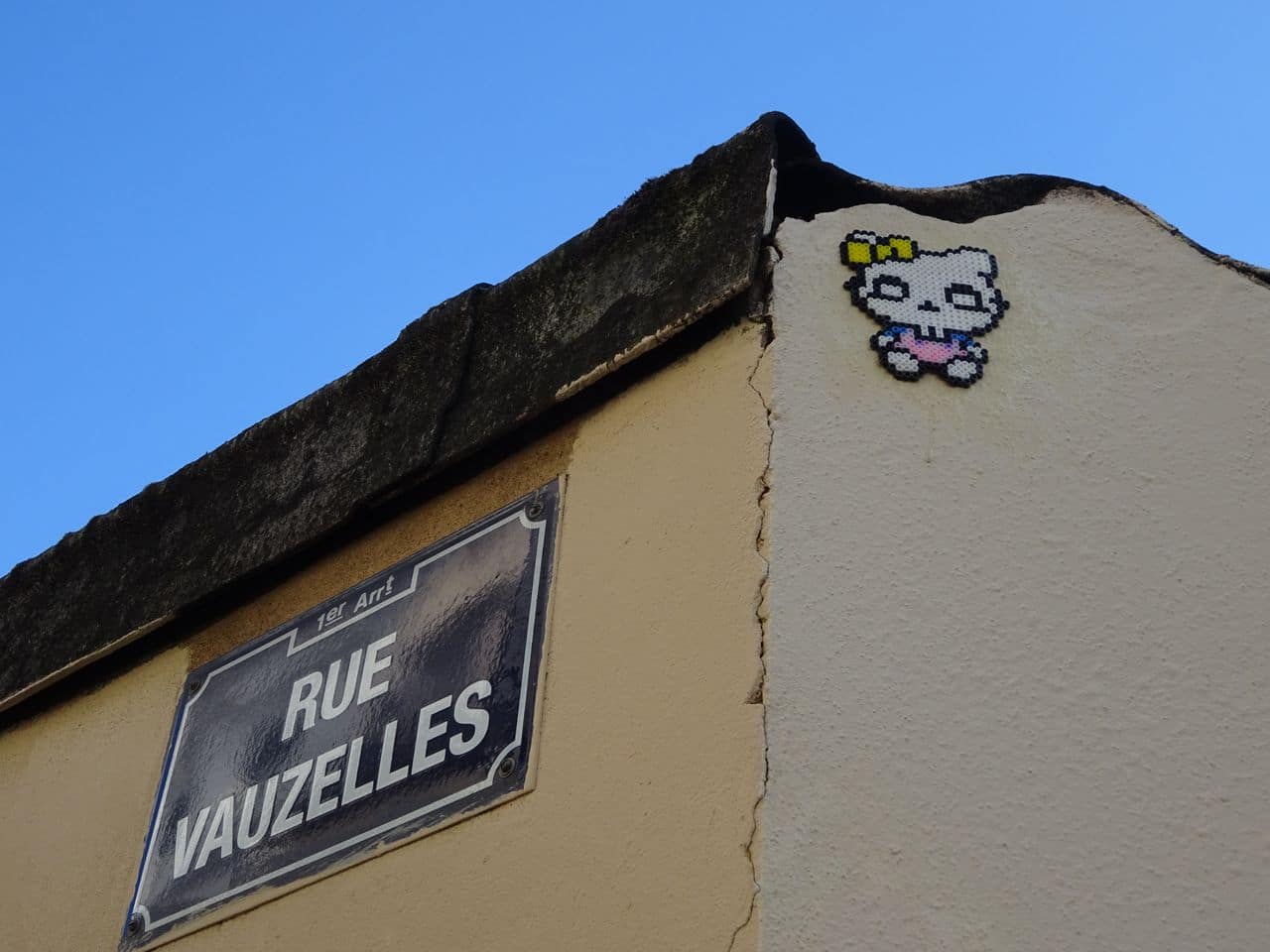 street art perles hama hello kitty lyon