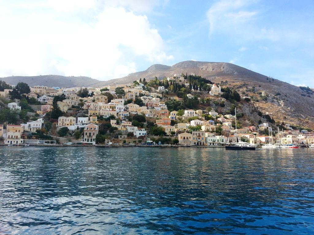 arrivee sur l'ile de symi