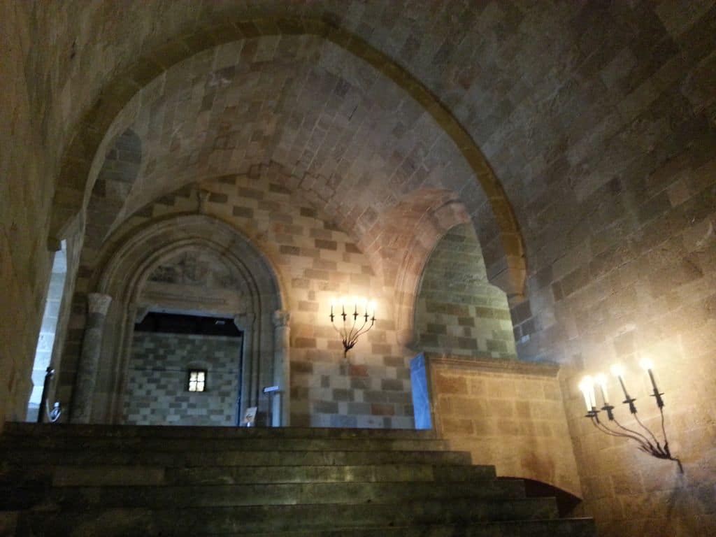 escalier palace of the grand master rhodes grece