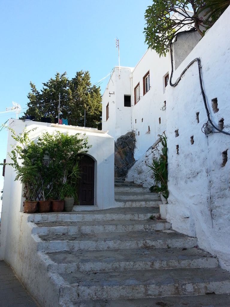 lindos balade dans les rues