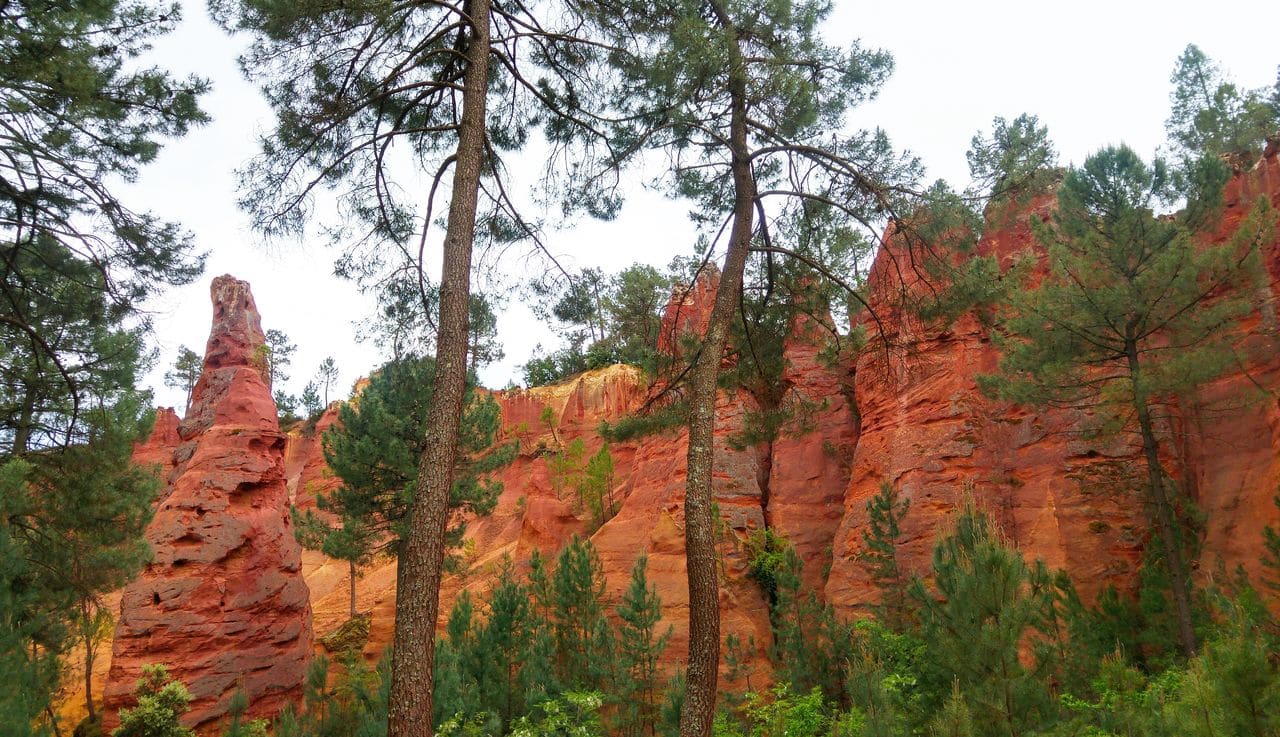 happycurio roussillon balade sentier des ocres luberon