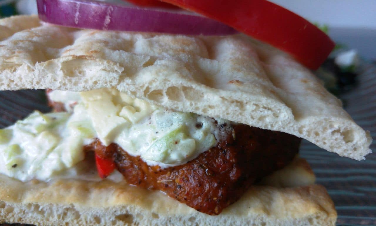 recette burger pita grecque original