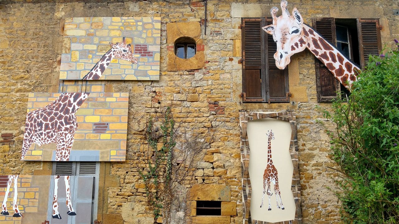 happycurio mosko street art girafe MAUSA jura