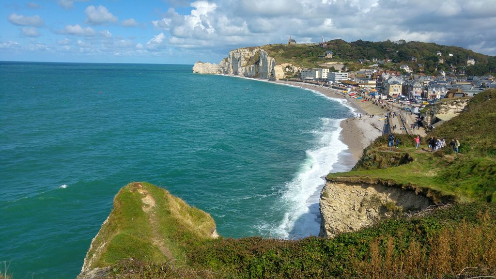 happycurio etretat falaises vue spectaculaire