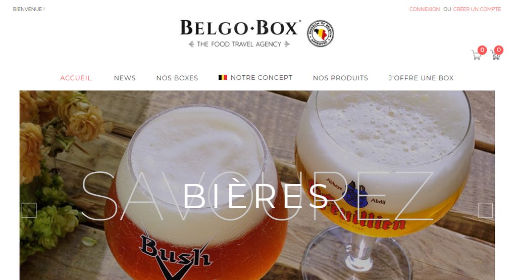 belgo box food travel agency boite de produits belges