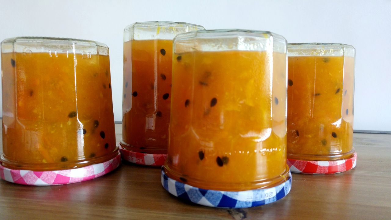 happycurio recette confiture maison oranges et fruits de la passion