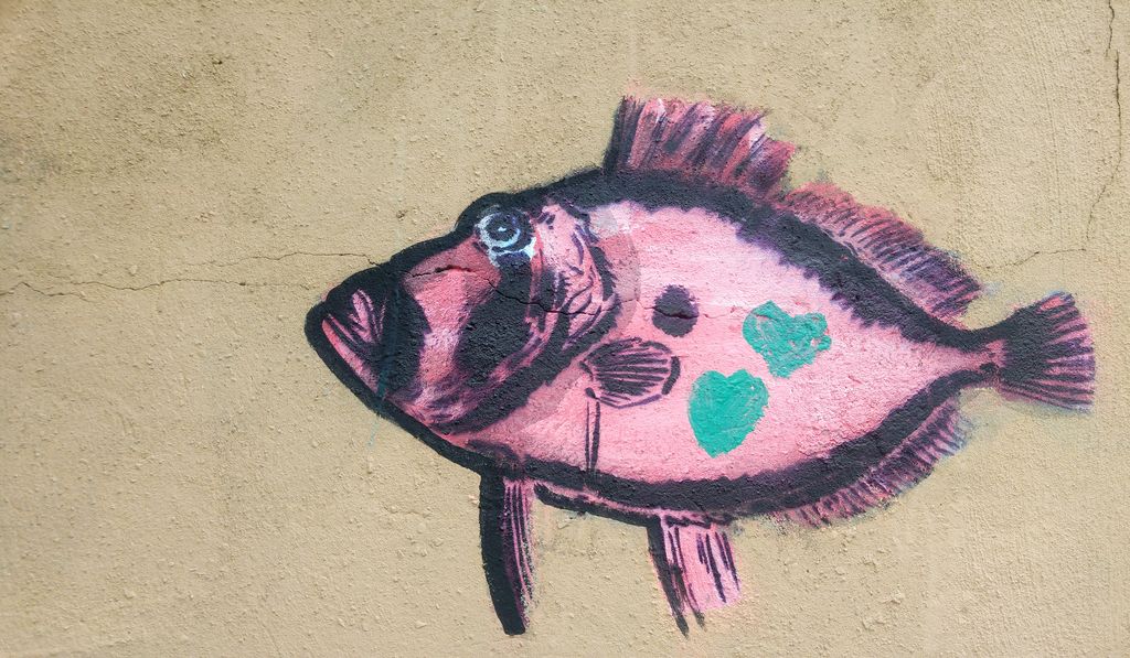 happycurio poisson evazesir street art avenue paris
