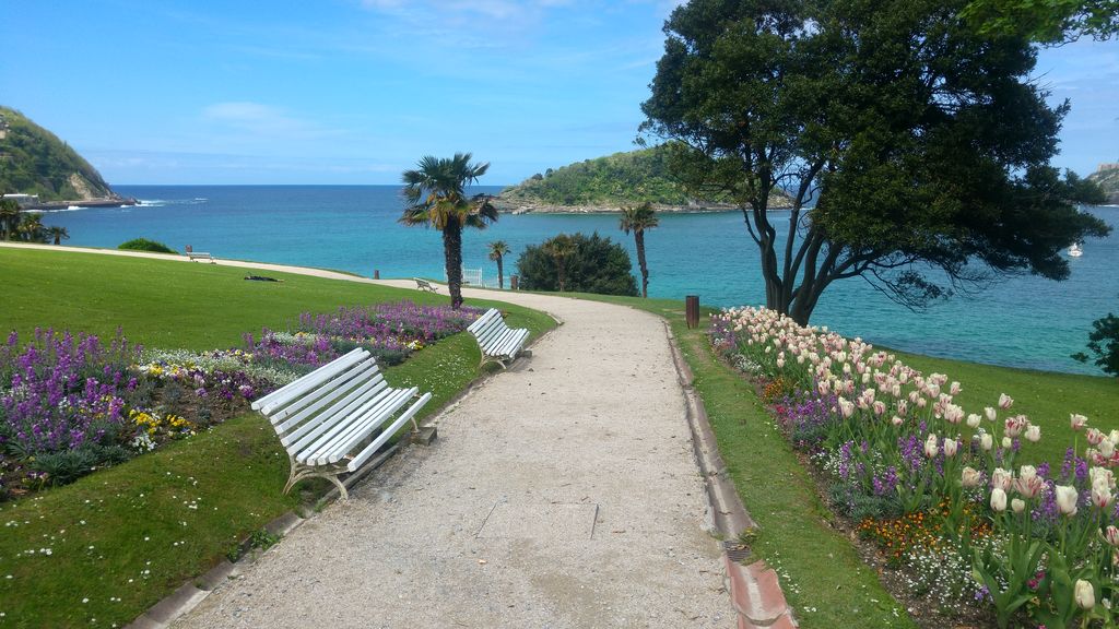 miramar jardin vue concha ville donostia