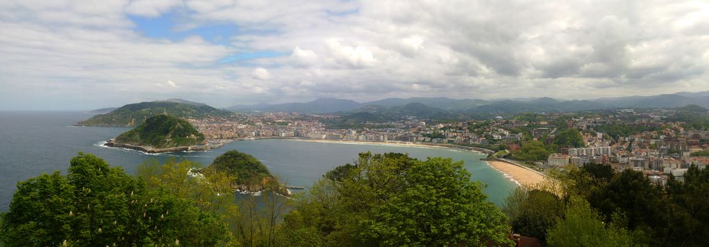 mont igueldo panoramique plage