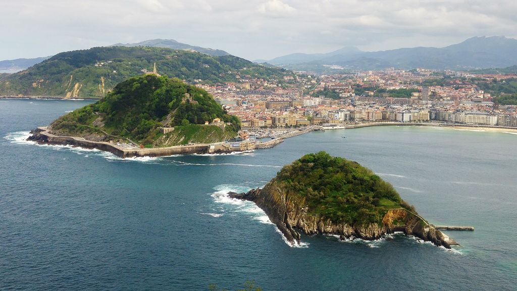 mont igueldo vue sur la concha playa