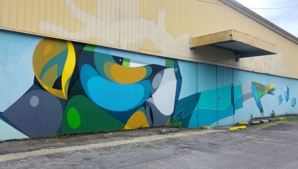 happycurio alber mur graffiti bordeaux
