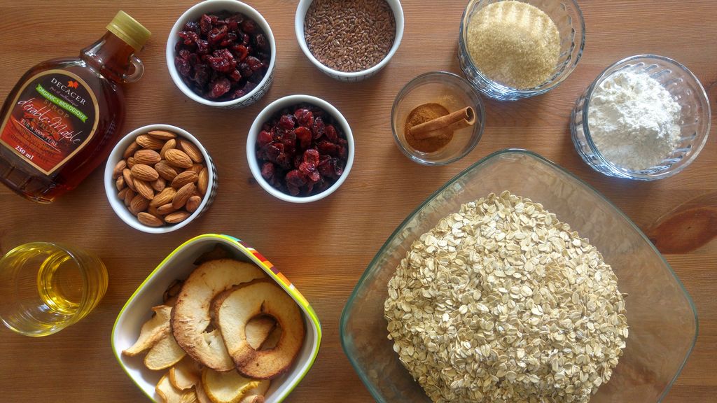 recette de granola super croustillant sirop d'erable