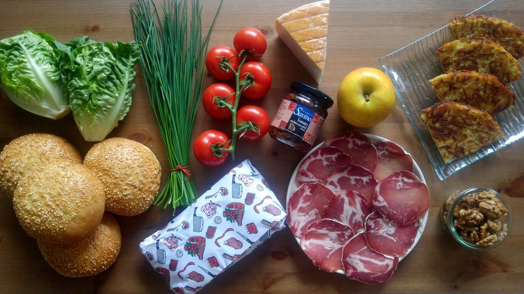 ingredients pour faire un burger maison