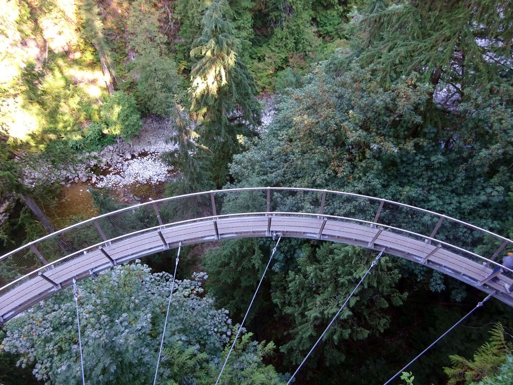 cliff walk falaises vide capilano