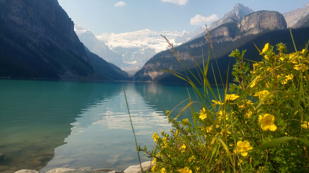 lac louise canada parc de banff