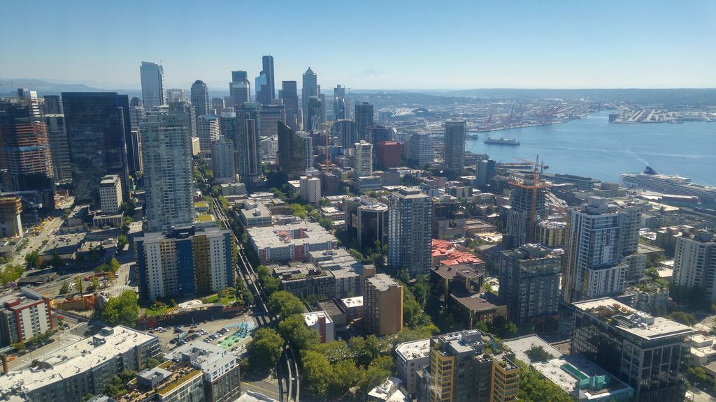 meilleure vue de seattle space needle